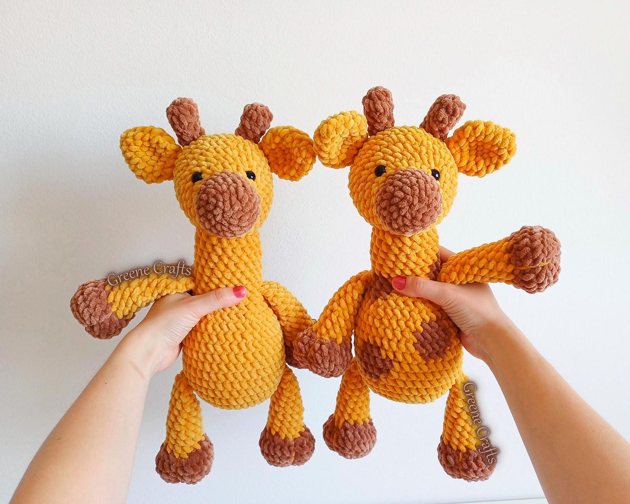 Crochet Giraffe Plushie - Toy Crochet Pattern
