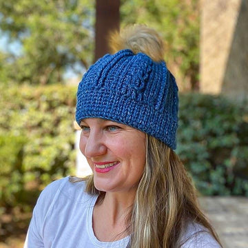 Daisy Cable Beanie