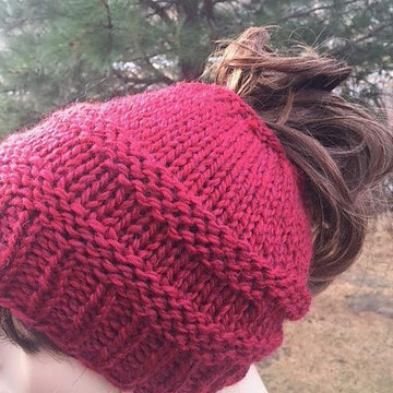 Messy Bun Hat