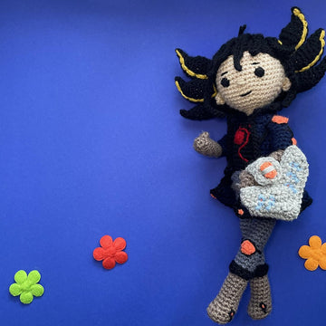 Yusei amigurumi doll
