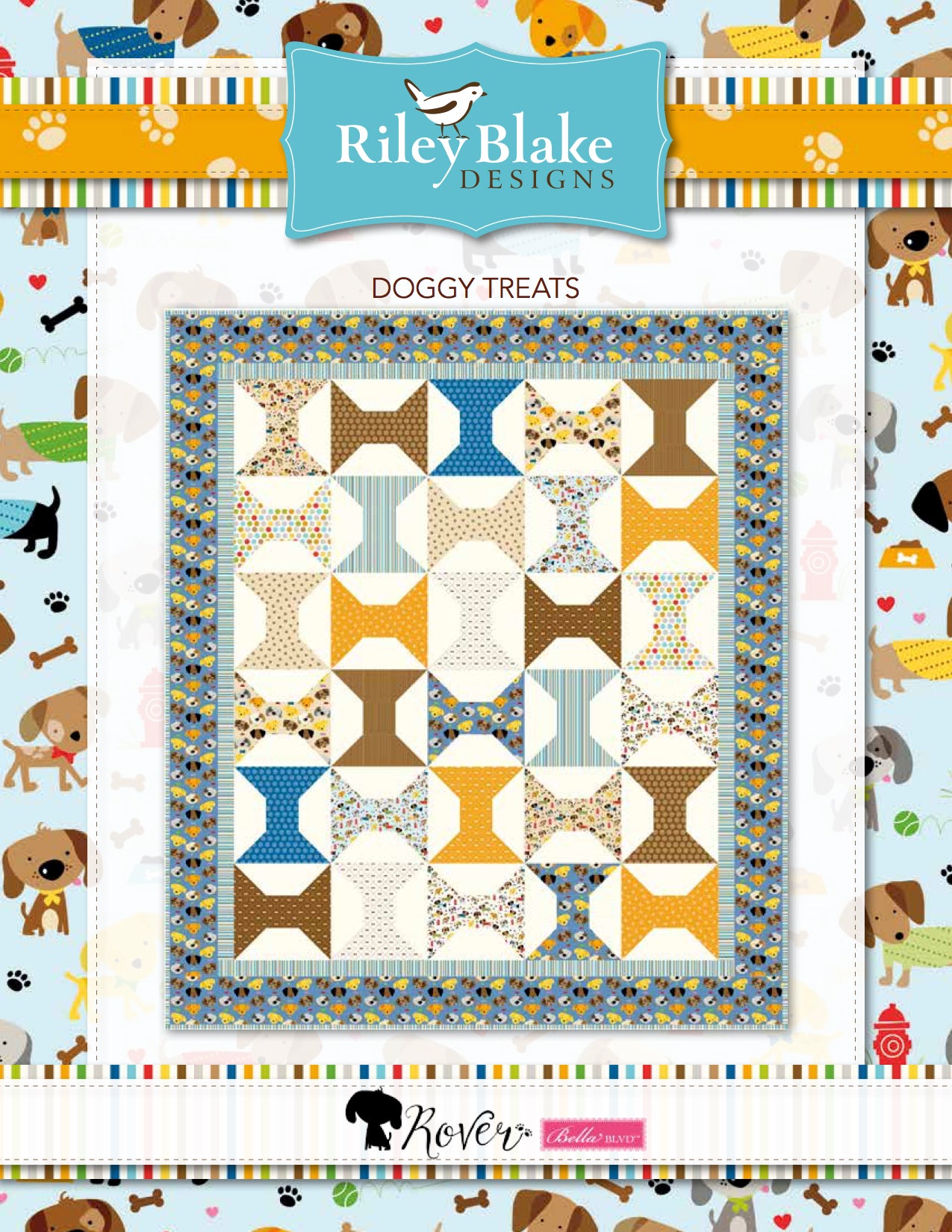 Riley Blake Doggy Treats - Downloadable PDF