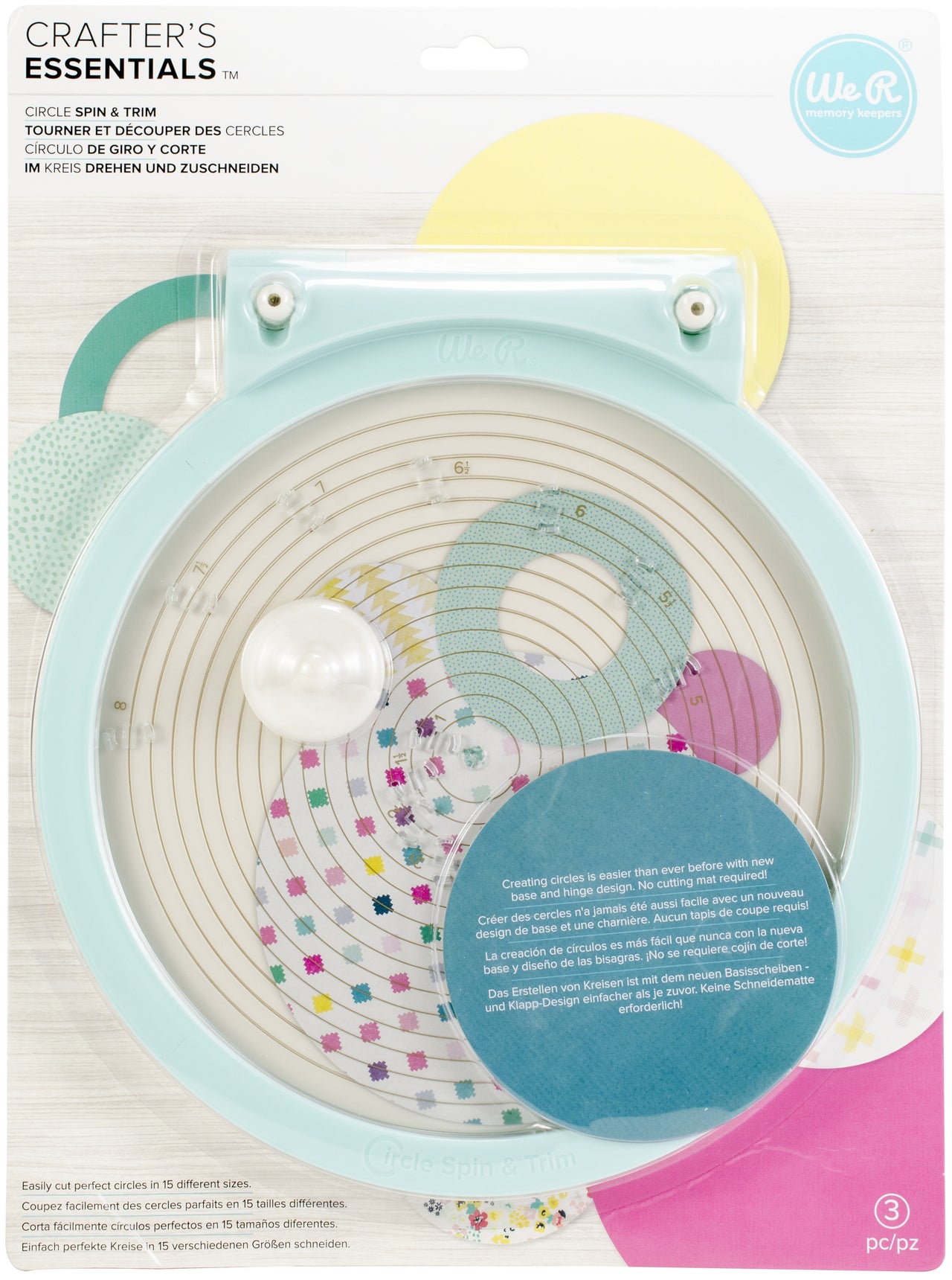 We R Memory Keepers Circle Spin & Trim - 342936