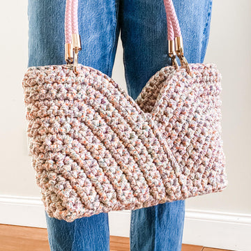 Spring Flowers Bag Crochet Pattern