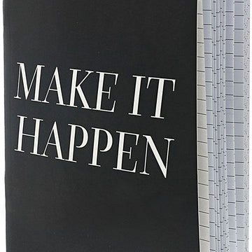Teresa Collins Designer Notebook 6"X8" - Make It Happen