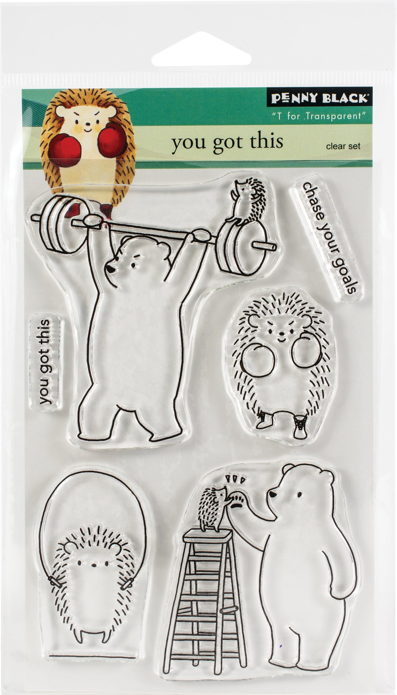 Penny Black Clear Stamps - You Got This
