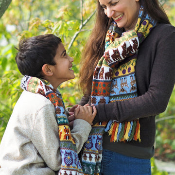 Woodland Critters Scarf