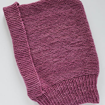 Raspberry Sorbet Knit Balaclava