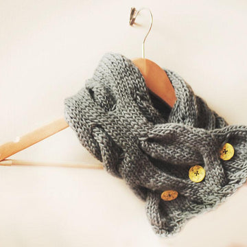 Cabled Cowl