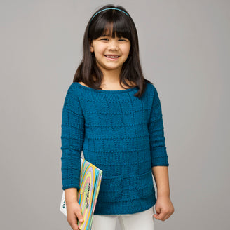 Kyanite Sweater in Valley Yarns Haydenville DK - 907 - Downloadable PDF