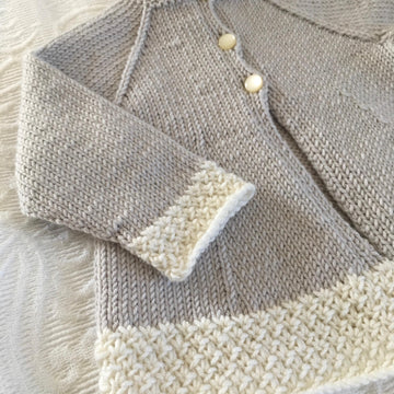 Possum Cardigan in Debbie Bliss Baby Cashmerino BJ33