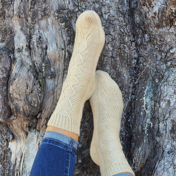 Angel Wings Heel Flap Socks