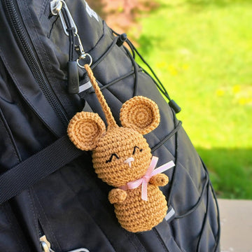 Mouse Backpack / Keychain Charm