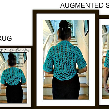 1016- Teal Green Shrug