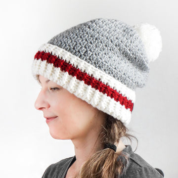 003-Canadian socks hat