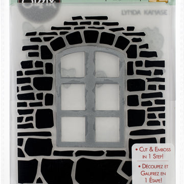 Sizzix Impresslits Embossing Folder By Lynda Kanase - Window Box