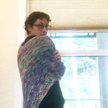 Lacy Bits Poncho