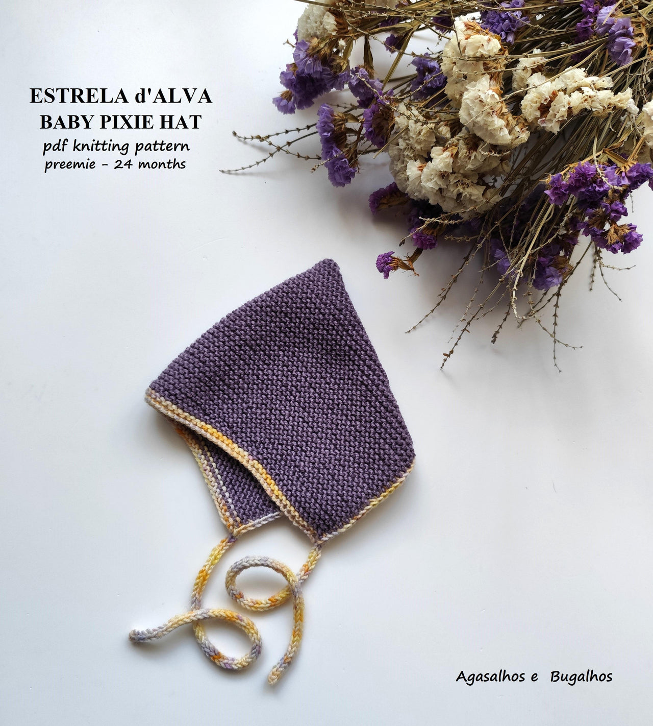 Estrela d'Alva Baby Pixie Hat | Preemie - 24 months