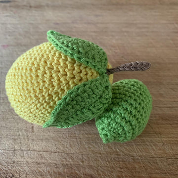 Crochet Citrus Patterns - Lemon Orange Lime Mandarin