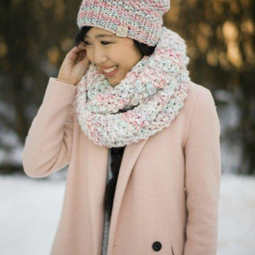 Cotton Candy Cowl & Beanie