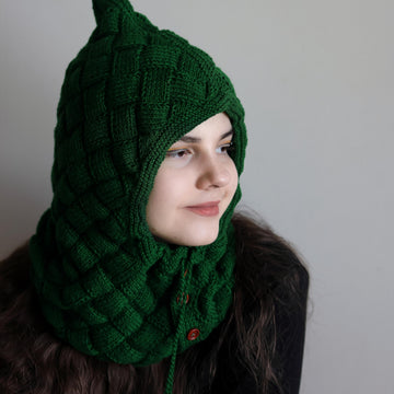 Spring Balaclava for Worsted