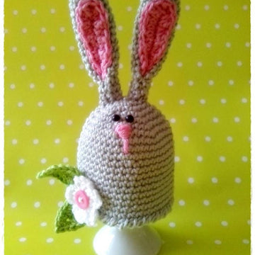 Eierwärmer Hase, egg cozy rabbit