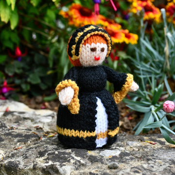 Katherine of Aragon Doll Knitting Pattern - Toy Knitting Pattern