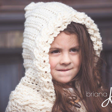 Nordic Winter Crochet Cape