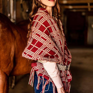 Rowena Plaid Wrap