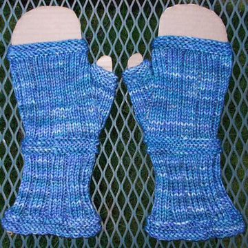 Rib & Welt Gauntlet Mitts