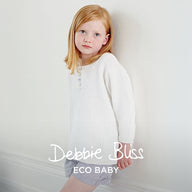 Kizzy Shirt - Knitting Pattern for Girls in Debbie Bliss Eco Baby