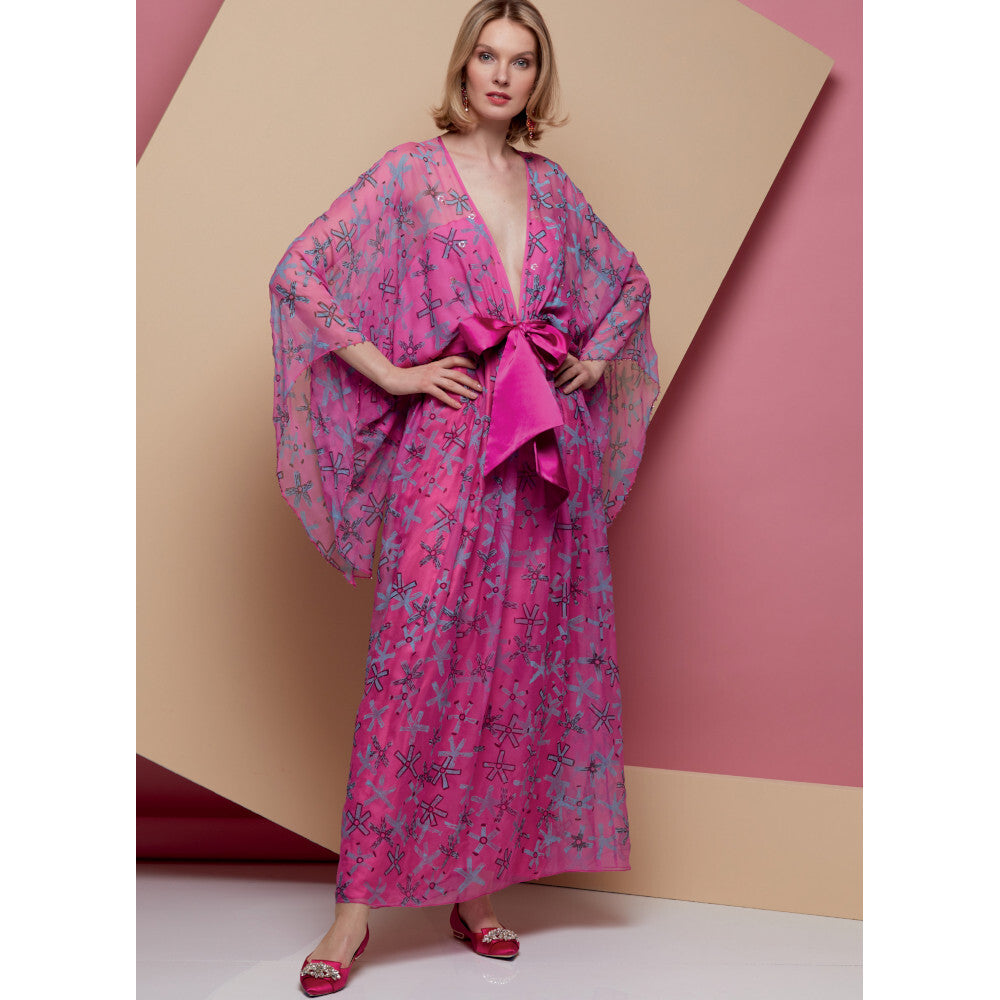 Vogue Misses' Special Occasion Dress and Sash V1627 - Sewing Pattern