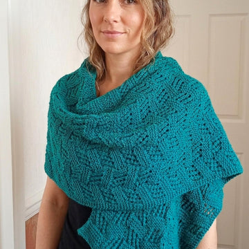 The Crazy Paving Scarf