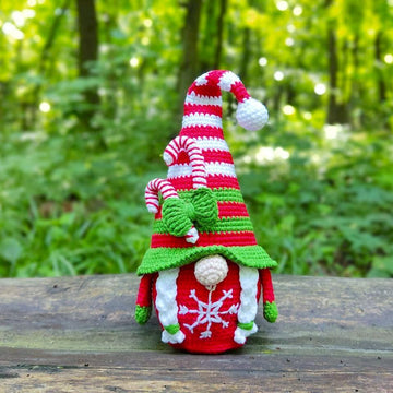 Christmas gnome girl