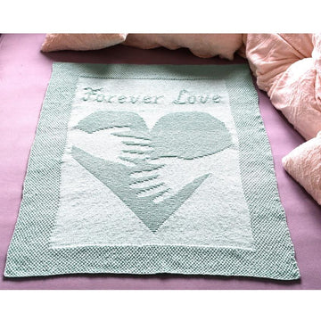 Baby blanket "Forever Love"