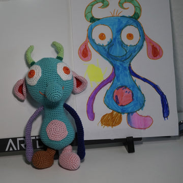 Crochet Pattern Monster Freddy!