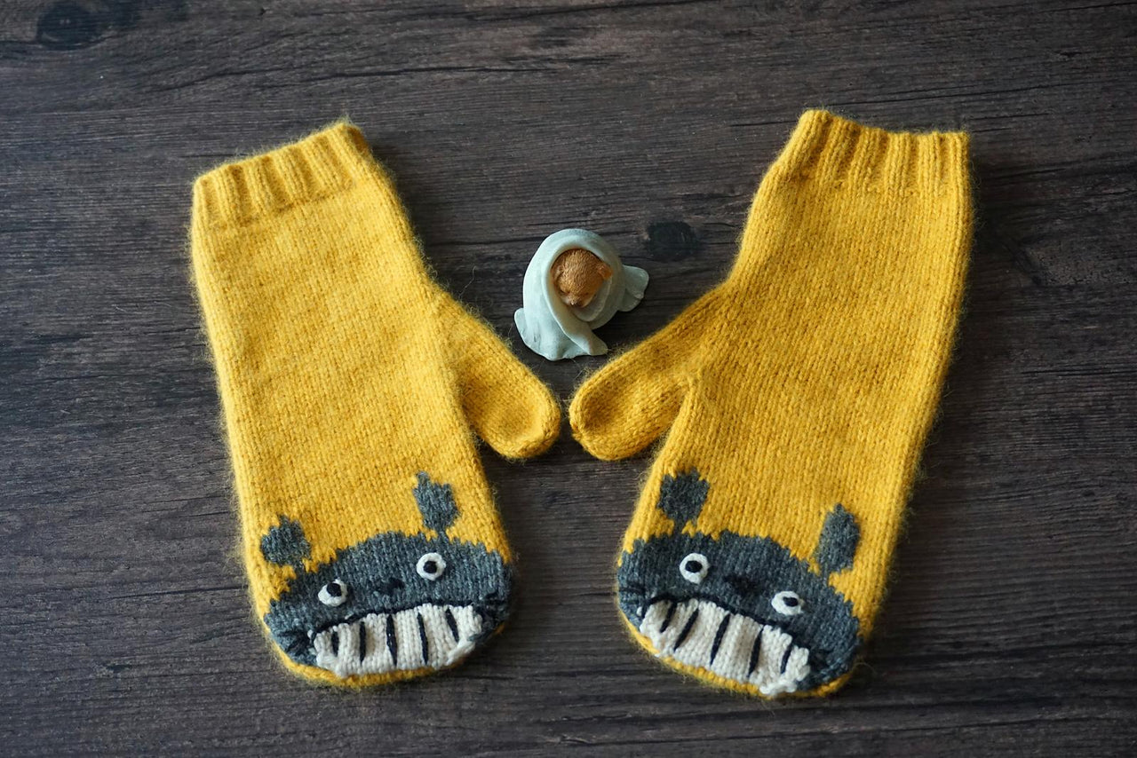 Totoro Mittens