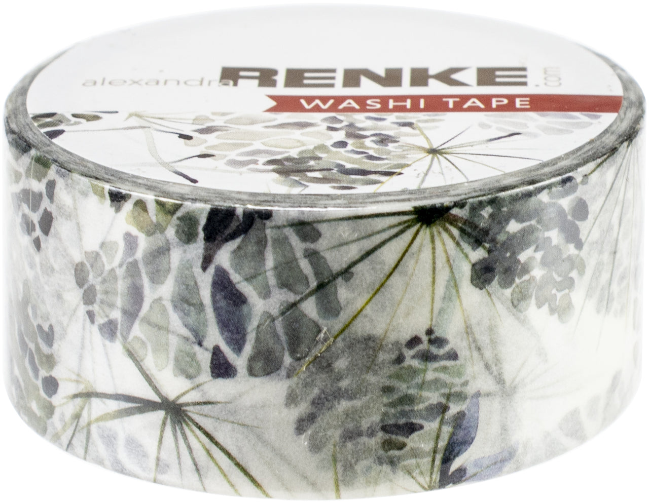 Alexandra Renke Washi Tape 20mmX10m - Fir Cone, Christmas Floral