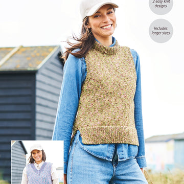 Round & V Neck Tank Tops in Stylecraft Bella Bella - 10099 - Downloadable PDF