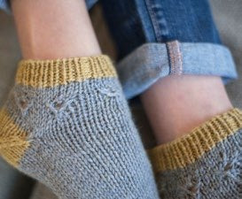 Hartland Slipper Socks in Berroco Ultra Wool - Portfolio4 - Downloadable PDF