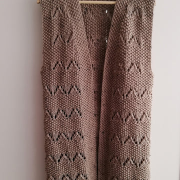 Winter Prairie vest