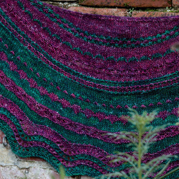 Dandelion Stitch Sampler Shawl