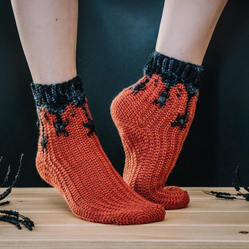 Creepy Crawly Spider Sock
