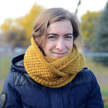 Rustic Infinity Scarf