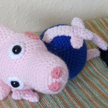 Crochet Pattern for the Brother from Pig with Pep!