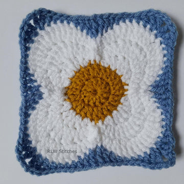 Retro Flower Block