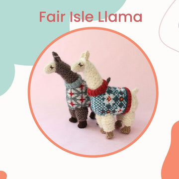 Fair Isle Llama