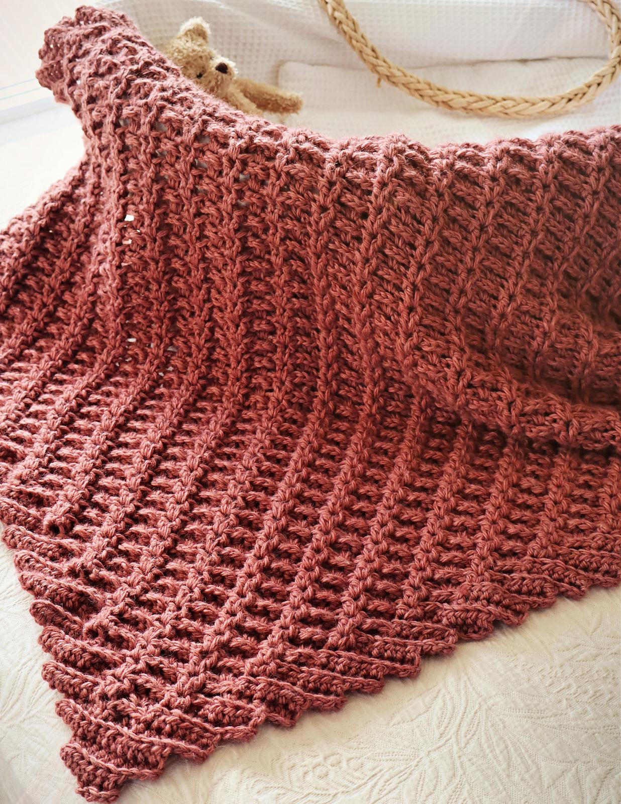 C2C Simple Cable Blanket