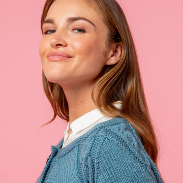 Keepin' it Cozy Cardigan - Free Knitting Pattern for Women in Paintbox Yarns Wool Blend Worsted - Downloadable PDF