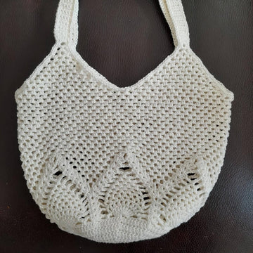 Pineapple Tote Crocheted Bag