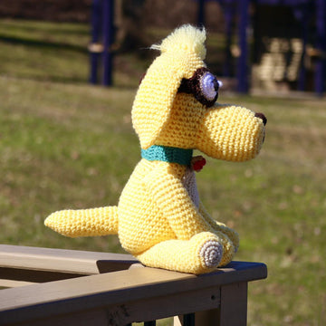 Go Dog Frank Yellow Dog Amigurumi
